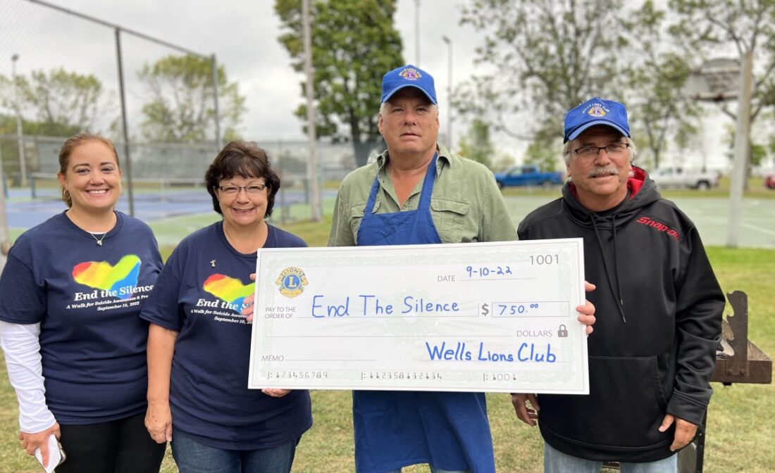 Wells Lions supports End the Silence News, Sports, Jobs Daily Press